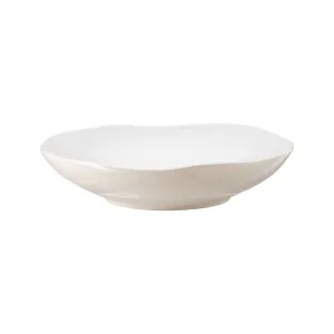 Thomas | Cliff Plate Deep/Gourmet Plate - White Beach 11 in