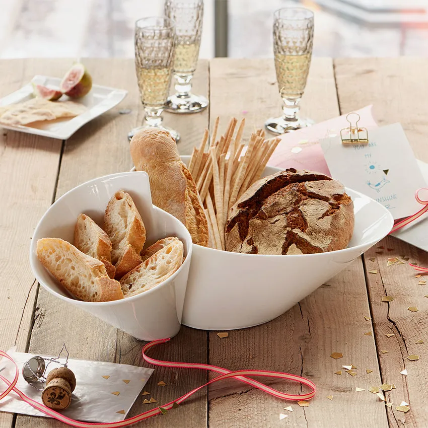 Villeroy & Boch | NewWave Chip & Dip Eye-Catcher Bowl