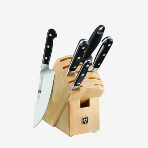 Zwilling | Pro 6 Pc Knife Block Set - Black
